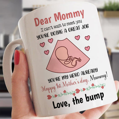 Gift For Future Mommy Happy 1st Mother's Day Mugs - MC - TT2501224 2