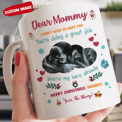 Personalized Gift For Future Mommy You're Doing A Great Job You're My Hero Already Mugs - PP - TT0811216 1