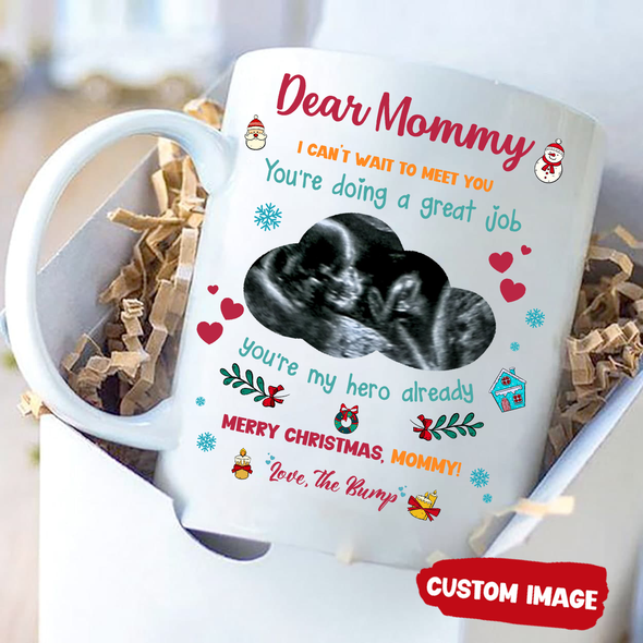 Personalized Gift For Future Mommy You're Doing A Great Job You're My Hero Already Mugs - PP - TT0811216 1