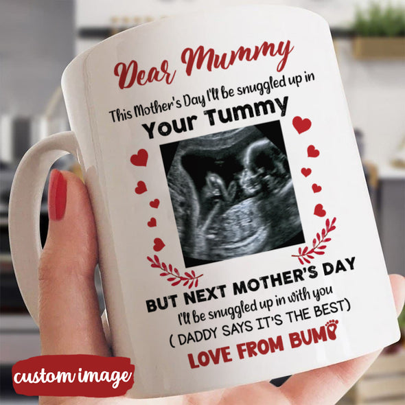 Personalized Gift For Future Mummy Love From Bump Mugs - MC - TT1002224 1