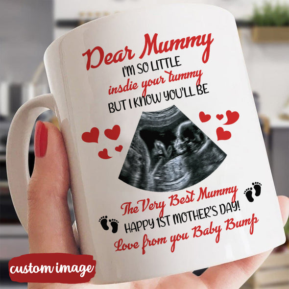 Personalized Gift For Future Mummy Little Inside Your Tummy - MC TT14022223 1