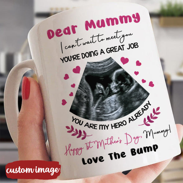 Personalized Gift For Future Mummy Happy 1st Mother's Day Mugs - MC - TT14022225 1