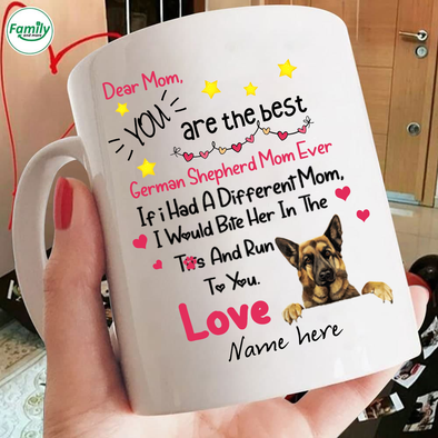 Dear Mom you are the best Mugs