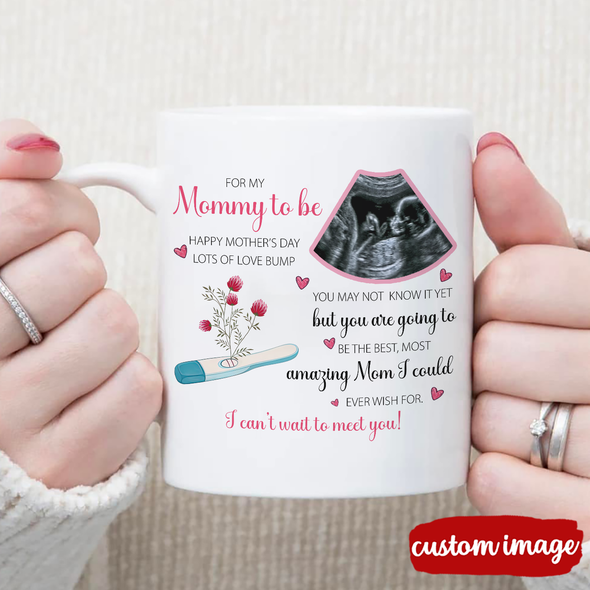 Personalized Gift For Future Mommy Happy Morther's Day Lots Of Love Bump Mugs - MC - TT1204221 3