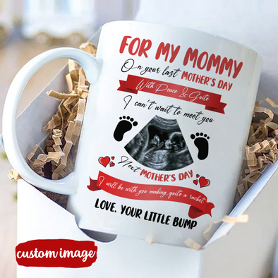 Personalized Gift For Future Mommy I Can't Wait To Meet You Mugs - MC - TT1603221