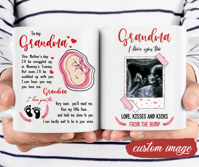 Personalized Gift For Future Grandma I Love You Too Mugs - MC - TT15022223 1