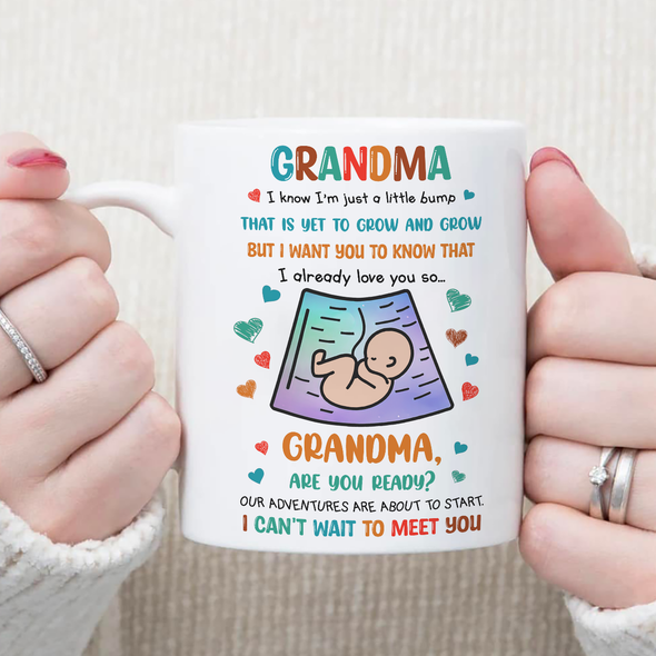 Gift For Future Grandma Our Adventures Are About To Start Mugs - NT - TT1604225