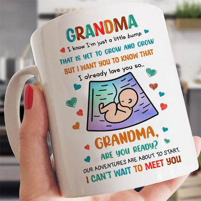 Gift For Future Grandma Our Adventures Are About To Start Mugs - NT - TT1604225