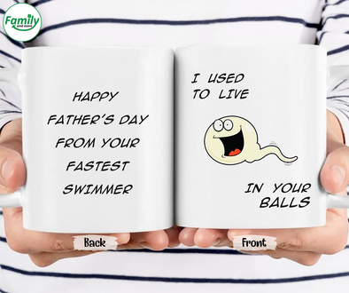 I used to live in your Balls-nk Mugs