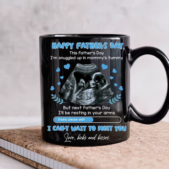 Personalized Gift For Future Daddy I Love You Too Mugs - PP - TT2605222