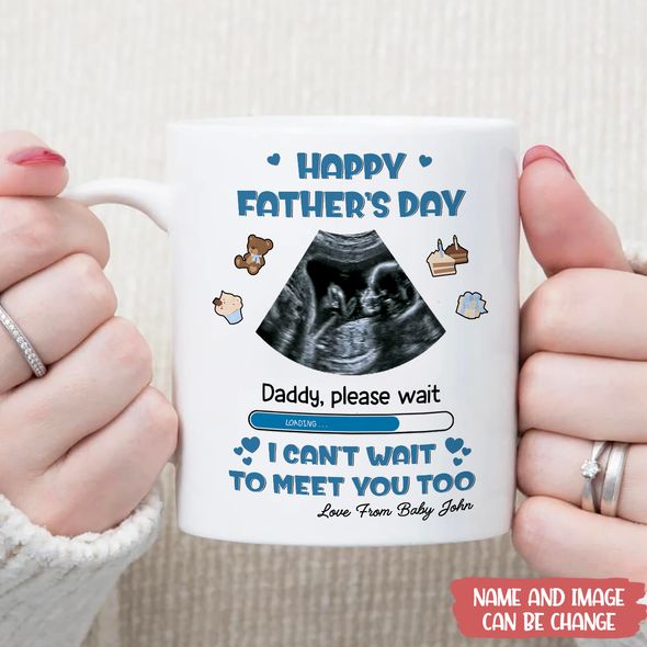 Personalized Gift For Future Daddy Happy Father's Day Mugs - PP - TT3005221