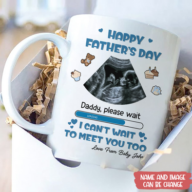 Personalized Gift For Future Daddy Happy Father's Day Mugs - PP - TT3005221