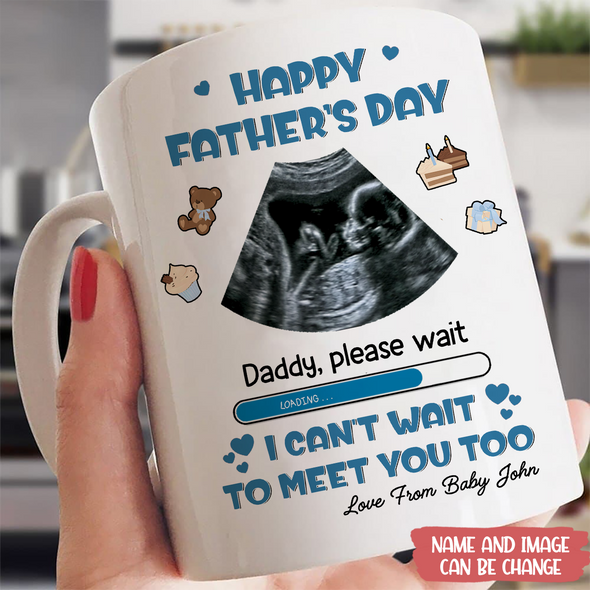 Personalized Gift For Future Daddy Happy Father's Day Mugs - PP - TT3005221