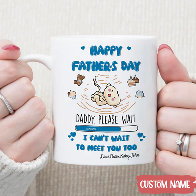 Gift For Future Daddy Happy Father's Day Mugs - PP - TT3005223