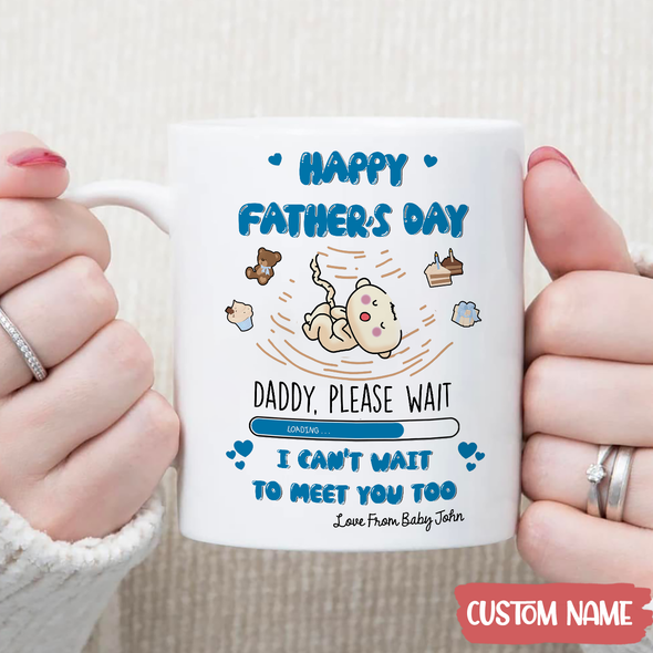 Gift For Future Daddy Happy Father's Day Mugs - PP - TT3005223