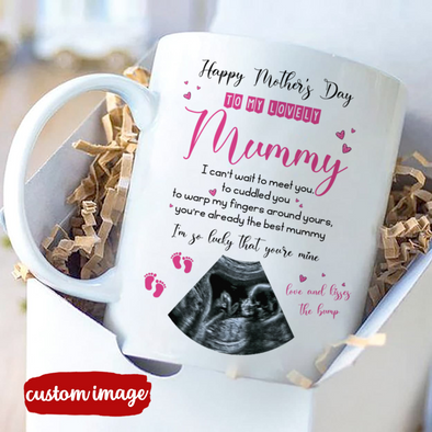 Personalized Gift For Future Mummy I Can't Wait To Meet You Mugs - MC - TT0803222