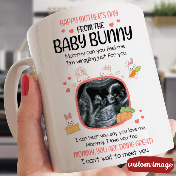 Personalized Gift For Future Mommy I Can Hear You Say You Love Me Mugs - MC - TT2203225