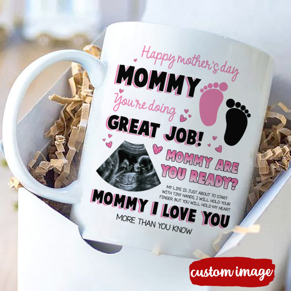 Personalized Gift For Future Mommy You Are Doing A Great Job Mugs - MC - TT2303227