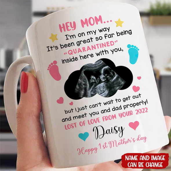 Personalized Gift For Future Mommy Happy 1st Mother's Day Mugs - MC - TT2004228 5