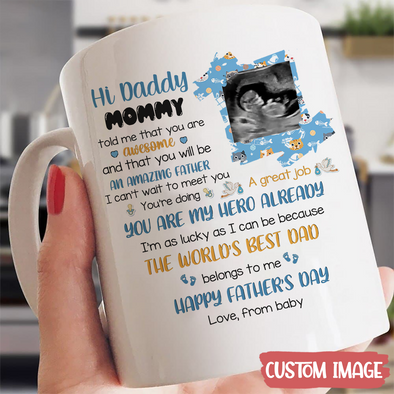 Personalized Gift For Future Daddy Happy Father's Day Mugs - PP - TT0306225