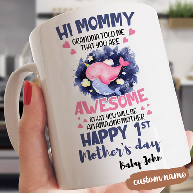 Gift For Mommy Grandma Told Me That You Are Awesome Mugs - MC - TT06042213 4