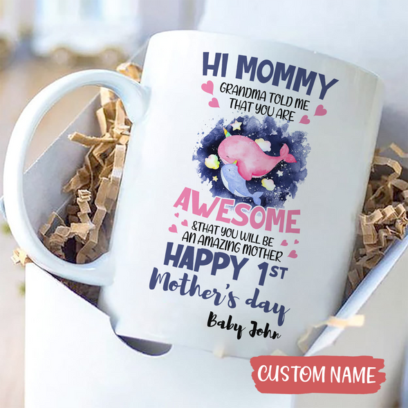 Gift For Mommy Grandma Told Me That You Are Awesome Mugs - MC - TT06042213 4