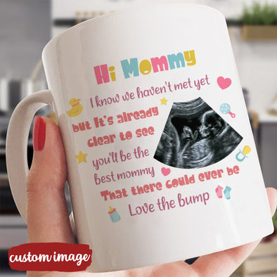 Personalized Gift For Future Mummy It Is Clear To See You'll Be The Best Mommy Mugs - MC - TT09022267
