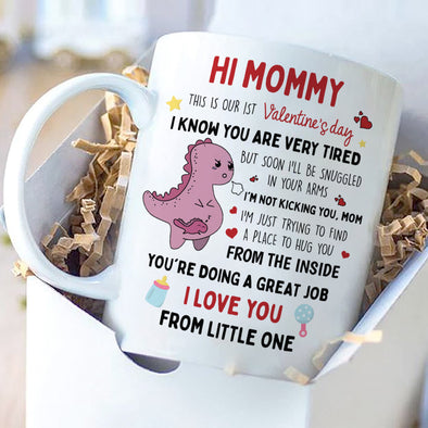 Gift For Future Mommy This Is Our 1st Valentine's Day Mugs - MC - TT1901221 1