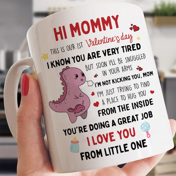 Gift For Future Mommy This Is Our 1st Valentine's Day Mugs - MC - TT1901221 1