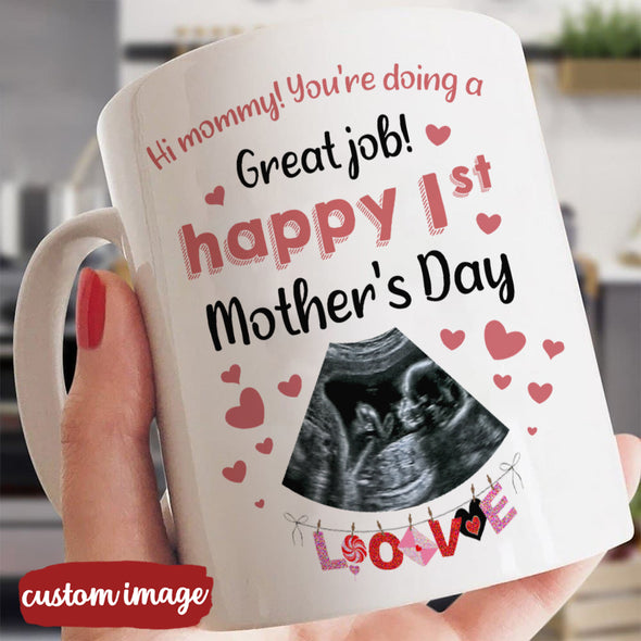 Personalized Gift For Future Mummy Happy 1st Mother's Day Mugs - MC - TT2501226