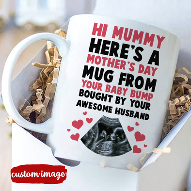 Personalized Gift For Future Mummy Here's A Mother Day Mug Mugs - MC - TT17022225