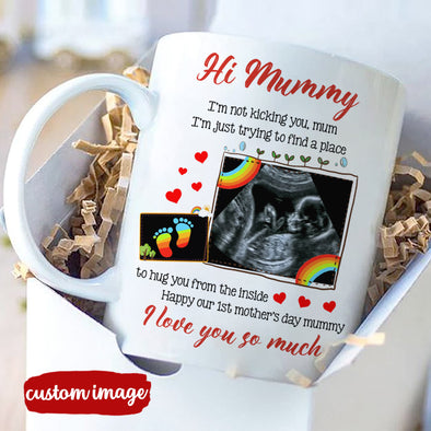 Personalized Gift For Future Mummy Happy Our 1st Mother's Day I Love You So Much Mugs - MC - TT2001227 2