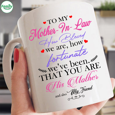 That you are his mother and also my friend Mugs
