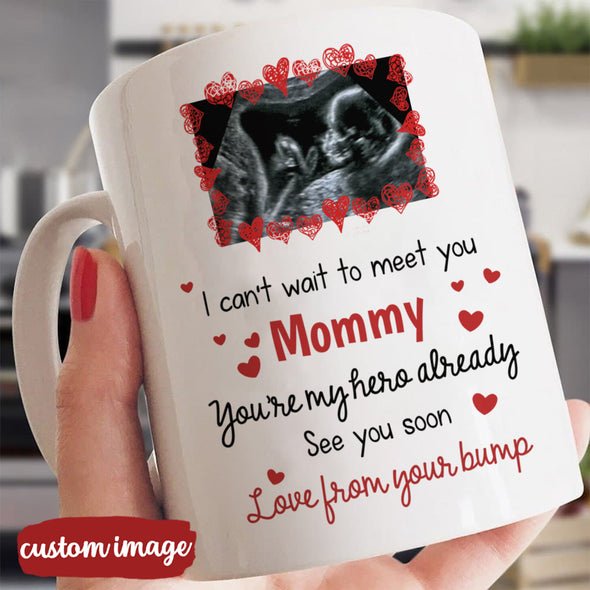 Personalized Gift For Future Mommy You Are Already My Hero See You Soon Mugs - MC - TT2601224