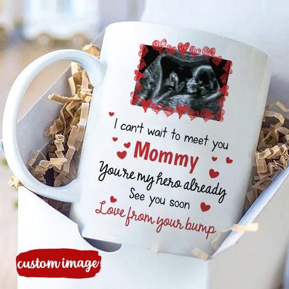 Personalized Gift For Future Mommy You Are Already My Hero See You Soon Mugs - MC - TT2601224