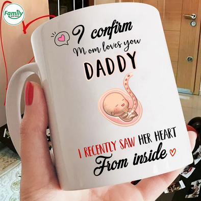 I recently saw her heart from inside Mugs