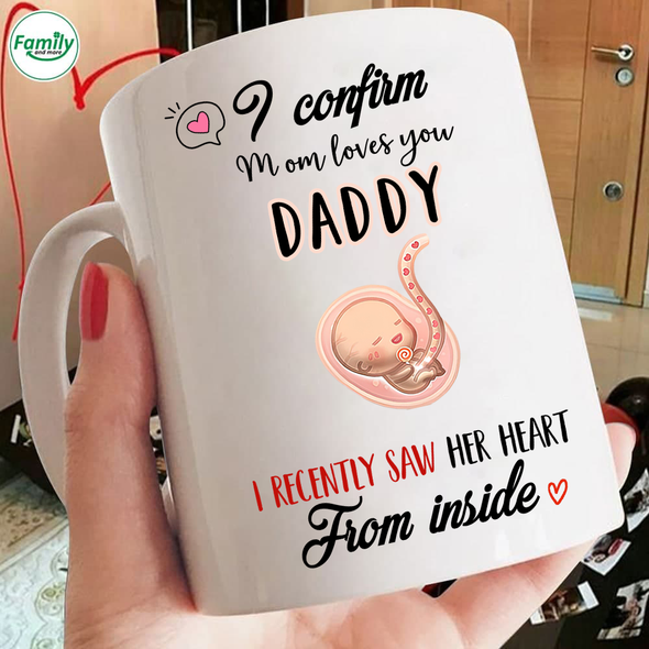 I recently saw her heart from inside Mugs