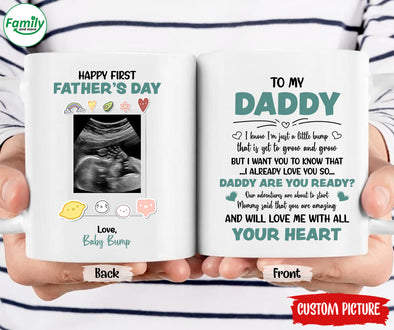 Happy First Father's Day Daddy are you ready-nk Mug