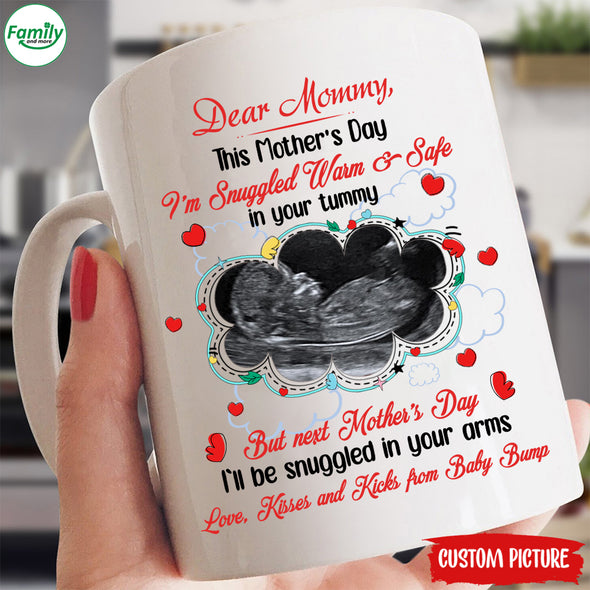 Personalized Gift For Moms Cloud Warm And Safe Mug