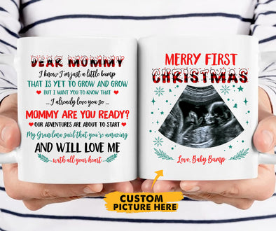 Personalized Gift For Mommy Happy Merry Christmas Mommy are you ready? Mugs - Kv