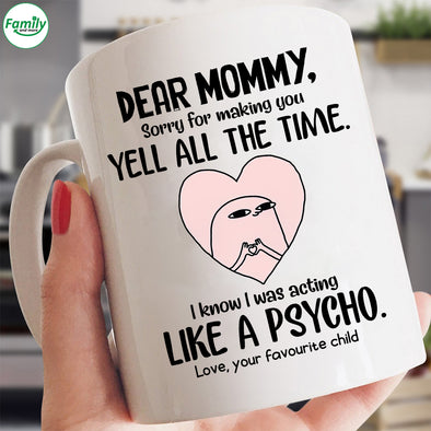 Like a psycho Mugs