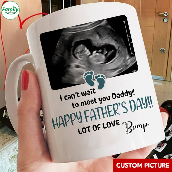 Personalized Gift For Future Daddy Happy Father's Day Mugs - PP - LT1805224