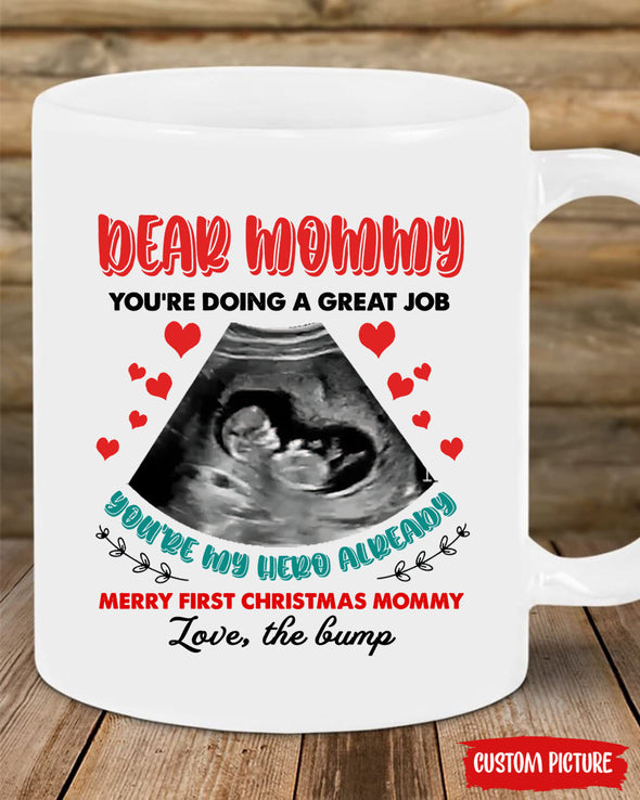 Personalized Gift For Future Mommy You're My Hero Already Mugs - PP - TT0511213