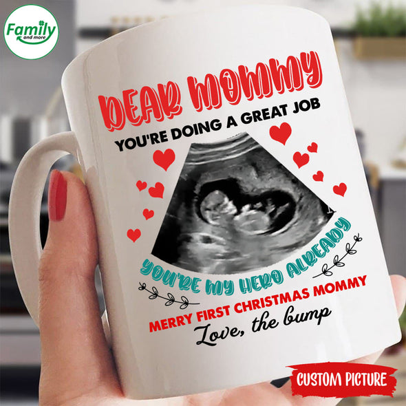 Personalized Gift For Future Mommy You're My Hero Already Mugs - PP - TT0511213