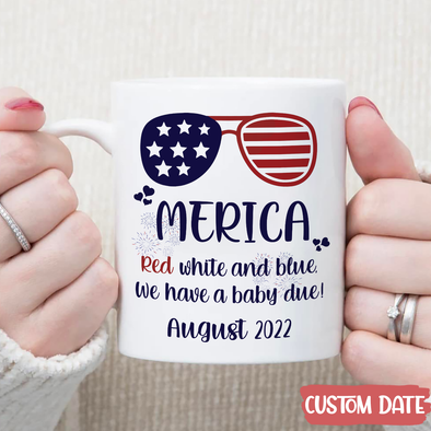 Gift For Future Daddy And Mommy We Have A Baby Due Mugs - MC - TT3105221