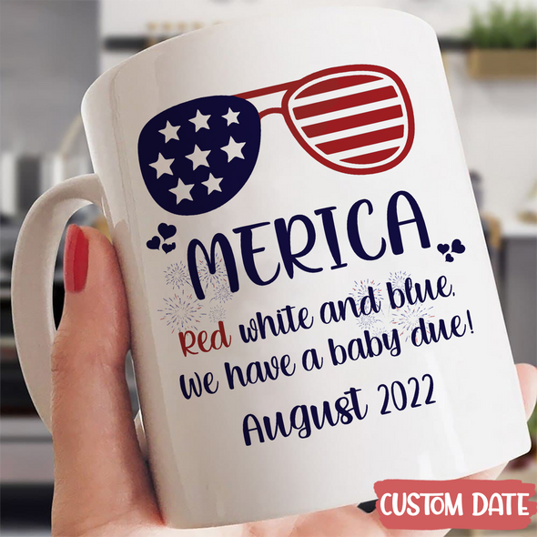 Gift For Future Daddy And Mommy We Have A Baby Due Mugs - MC - TT3105221