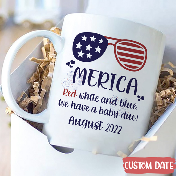 Gift For Future Daddy And Mommy We Have A Baby Due Mugs - MC - TT3105221