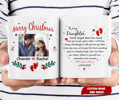 Personalized Gift For Future Daughter Believe In Yourself And Remember To Be Awsome Mugs  - PP - TT0312214 1