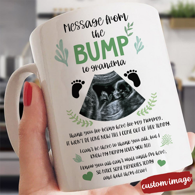 Personalized Gift For Grandma Thank You For Being Here For My Mommy Mugs - MC - TT0604222 2