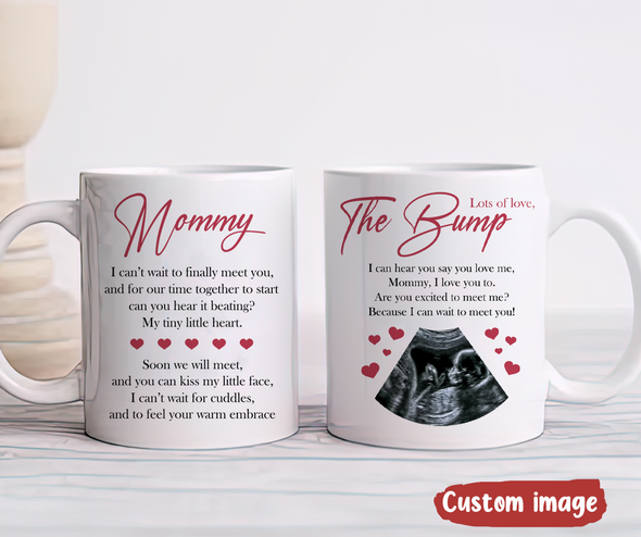 Personalized Gift For Future Mommy I Can't Wait To Meet You Mugs - MC - TT0604223